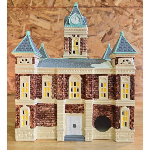 Department 56 Original Snow Village County Courthouse #5144-6 with Box - Picture 3 of 6